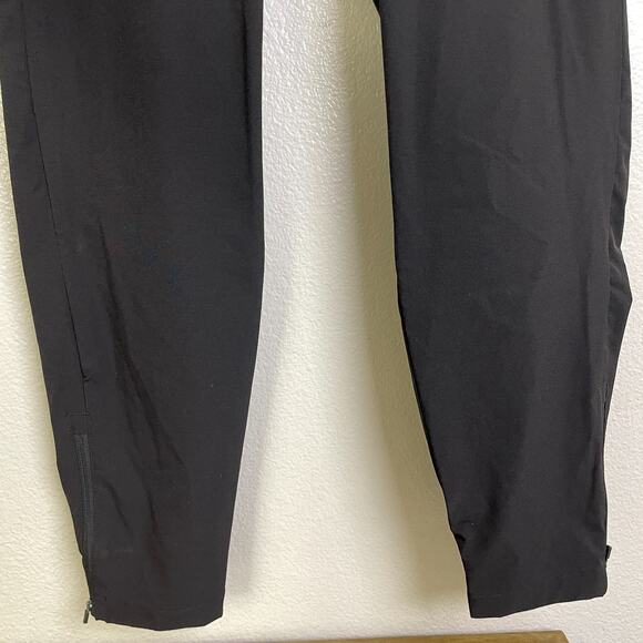Macade Golf Pants Mens 30 Black Slim Fit Tapered Leg Ankle Zip Jogger *Altered - Picture 5 of 12